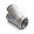 Visszacsapószelep saválló Y-type DN065    3" menetes 1.4408 (ferde ülésű) PN40 / Non return valve