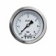 Nyomásmérő óra rozsdamentes D63 axial/hátsó BSP1/4" 0-06 bárig