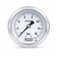 Nyomásmérő óra rozsdamentes D63 axial/hátsó BSP1/4" 0-16 bárig