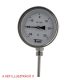 Hőmérő (thermometer) rozsdamentes bimetál D100 x L100 mm (alsó/radial) -30-50'C BSP1/2" aisi304