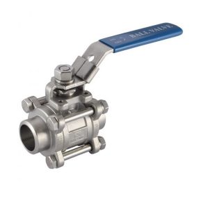 Golyóscsap hegeszthető 3 részes DN015 / 021.3 1.4408 1/2" - Ball valve threaded   Golyóscsap hegeszthető 3 részes DN015 / 021.3 1.4408 1/2" - Ball valve threaded