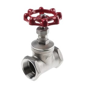 Karmantyús elzáró szelep DN015 / 1/2" BB 1.4408 (egyenes átfoly.)   Karmantyús elzáró szelep DN015 / 1/2" BB 1.4408 (egyenes átfoly.)