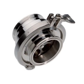   Visszacsapószelep clamp végekkel DIN DN25 tányér:50.5 mm 1.4404