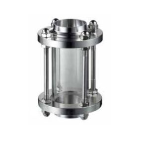   Átfolyásjelző hegeszthető véggel DIN DN025 1.4301 inox / In line sight glass welding ends Aisi304