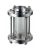 Átfolyásjelző hegeszthető véggel DIN DN050 1.4301 inox / In line sight glass welding ends Aisi304