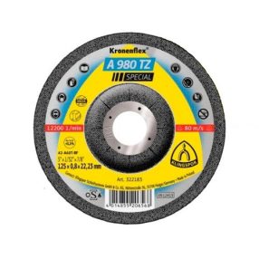 KLINGSPOR Vágókorong INOX 125 x 0.8 A 980 TZ Special KLINGSPOR Vágókorong INOX 125 x 0.8 A 980 TZ Special