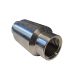 Visszacsapószelep rozsdamentes DN015 1/2" menetes 1.4301 (egyenes) PN16