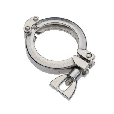 Clampbilincs D=050.5 mm 1.4301 / Two pieces heavy duty clamp inch=1"-1 1/2" 