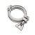 Clampbilincs D=155.0 mm 1.4301 / Two pieces heavy duty clamp inch=5.5"