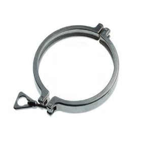  Clampbilincs D=233.5 mm 1.4301 / Rugged double pin clamp heavy duty
