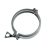 Clampbilincs D=233.5 mm 1.4301 / Rugged double pin clamp heavy duty