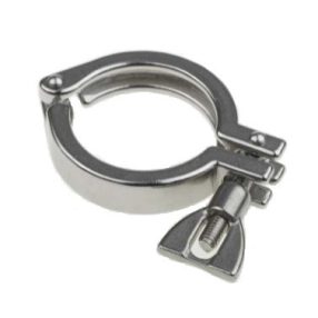   Clampbilincs D=050.5 mm 1.4301 / Single pieces heavy duty clamp inch=1"-1 1/2" 