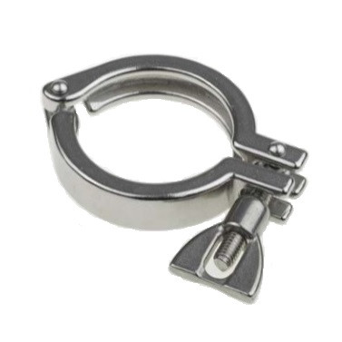 Clampbilincs D=050.5 mm 1.4301 / Single pieces heavy duty clamp inch=1"-1 1/2" 