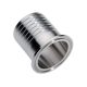 Clamp tömlőcsonkkal D=77.5 mm F=63.5mm 3A (Ra<0.5 um) 1.4404 / Hose CLAMP holder Aisi316L 2 1/2"