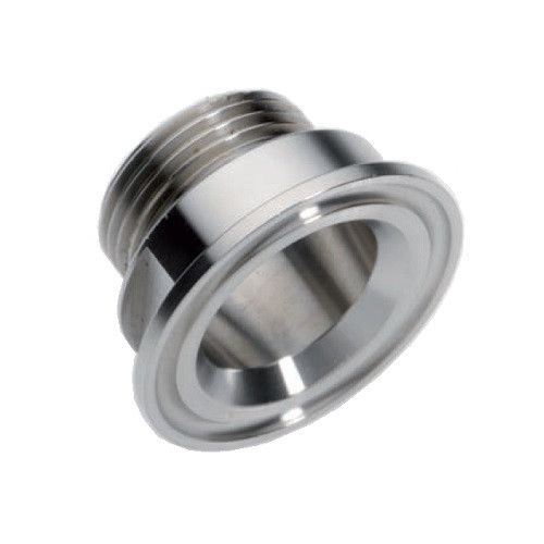 Clamp menetes (külső) csatlakozó tányér=50.5 (1 1/2") - BSP 5/4" aisi316L