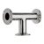 Clamp Tee 012.1 x 1.3 mm D=25.4 3A (Ra<0.5 um) 1.4404 / Tee CLAMP ends Aisi316L 1/2"