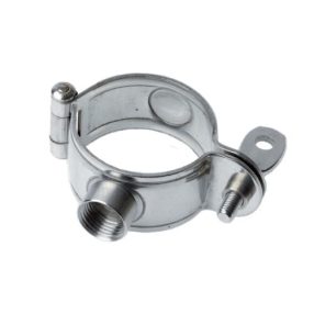 Csőbilincs menetes F=26.9 mm G=1/2" / Heavy pipe support Aisi304 ISO DN020   Csőbilincs menetes F=26.9 mm G=1/2" / Heavy pipe support Aisi304 ISO DN020