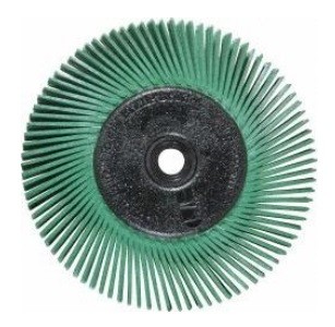 3M Sünkefe zöld BBZB Radial Brush 'A' típus 152x11x25.4 P50 (27605) - hegesztési varratok polírozására