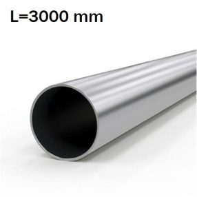   Korlátcső - Rozsdamentes cső D33.7 x 2.0 körcsiszolt K320 L=3000