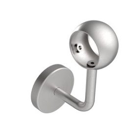   Korlát - Kapaszkodótartó borítórozettás oldalfalra csőtartó gyűrűvel 42,4 csőhöz   - A/0110-42-55-35