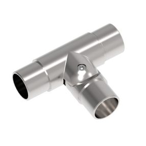 Korlát - Kapaszkodó T-idom csuklós D42.4 - A/0722-242