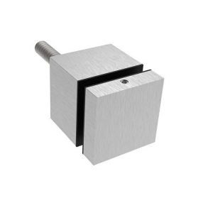 Korlát - Üvegtartó pontüvegtartó zártszelvényre D=40x40mm 8-17,52 mm M10 - A/0745-500    Korlát - Üvegtartó pontüvegtartó zártszelvényre D=40x40mm 8-17,52 mm M10 - A/0745-500