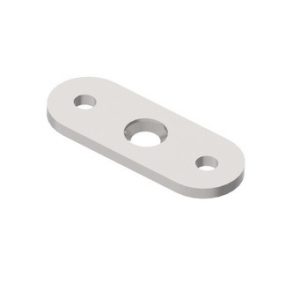Korlát zártszelvény - kapaszkodótartó bölcső (sík) 63x25mm - A/1800-000   Korlát zártszelvény - kapaszkodótartó bölcső (sík) 63x25mm - A/1800-000