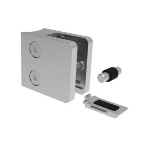 Korlát - Üvegtartó A/230P-042 csőre D42.4 (06,00mm - 10,76mm üvegig) üvegtámasz alsóperemmel   Korlát - Üvegtartó A/230P-042 csőre D42.4 (06,00mm - 10,76mm üvegig) üvegtámasz alsóperemmel