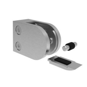 Korlát - Üvegtartó A/250P-000 zártszelvényre (06,00mm - 12,76mm üvegig) üvegtámasz alsóperemmel   Korlát - Üvegtartó A/250P-000 zártszelvényre (06,00mm - 12,76mm üvegig) üvegtámasz alsóperemmel