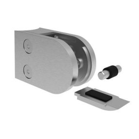 Korlát - Üvegtartó A/250P-042 csőre D42.4 (06,00mm - 12,76mm üvegig) üvegtámasz alsóperemmel    Korlát - Üvegtartó A/250P-042 csőre D42.4 (06,00mm - 12,76mm üvegig) üvegtámasz alsóperemmel