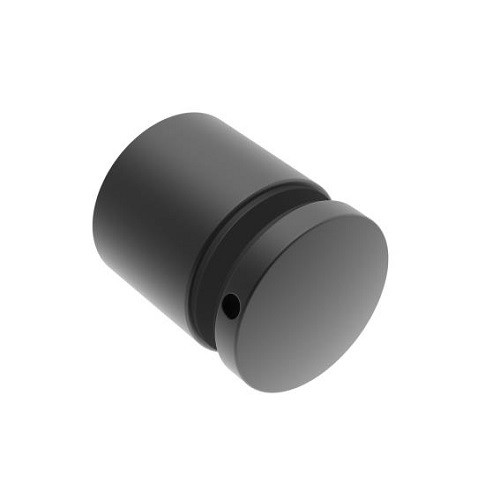 Korlát fekete - Üvegtartó pontüvegtartó zártszelvényre D=50 mm 8-18 mm-es üveghez M10 - A-BLACK/0747-501