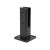 Korlát fekete - Üvegtartó konzol 50x50 / 98x98 üvegvastagság 12-17,52 mm - A-BLACK/6200-000-C