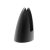 Korlát fekete - Üvegtartó konzol 16,76-21,52 mm - A-BLACK/6501-000