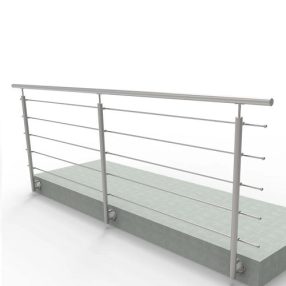   Korlát szett - Rozsdamentes pálcás korlát szett L=3000 mm | A/ZBR100-3000