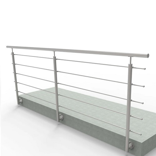 Korlát szett - Rozsdamentes pálcás korlát szett L=3000 mm | A/ZBR100-3000