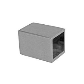 Korlát zártszelvény - keresztrúd véglezáró belső: 10x10 L=20 mm - A10/4023-012   Korlát zártszelvény - keresztrúd véglezáró belső: 10x10 L=20 mm - A10/4023-012