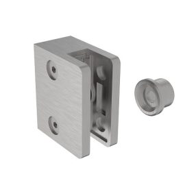 Korlát - Üvegtartó A14/2110-700 zártszelvényre oldalfelfogatással (06,00mm - 12,76mm üvegig) kültéri   Korlát - Üvegtartó A14/2110-700 zártszelvényre oldalfelfogatással (06,00mm - 12,76mm üvegig) kültéri
