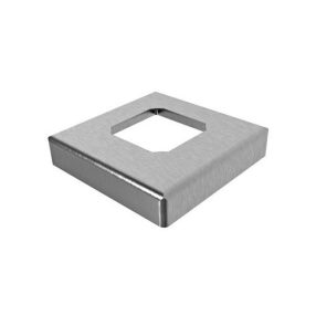 Korlát - Üvegtartó konzolhoz talp perem takaró A/6200 modellhez - A14/4511-050-B - aisi316   Korlát - Üvegtartó konzolhoz talp perem takaró A/6200 modellhez - A14/4511-050-B - aisi316