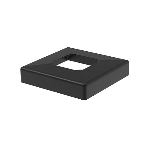 Korlát fekete - Üvegtartó konzolhoz talp perem takaró A/6200 modellhez - A14-BLACK/4511-050