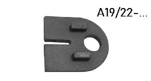 Korlát - Üvegtartóhoz gumi 10,76 mm-es üveghez A/2200 modellhez - A19/22-011 