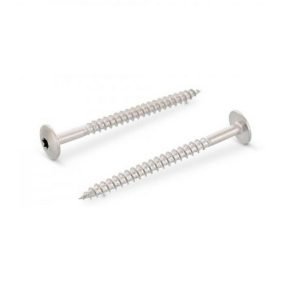   A9086 - Facsavar lapos domborfejű 04.8 x 060 rozsdamentes A2 - TX(torx)20