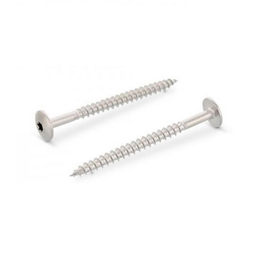 A9086 - Facsavar lapos domborfejű 04.8 x 060 rozsdamentes A2 - TX(torx)20