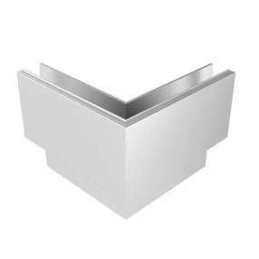 Korlát alumínium profil - üvegkorláthoz 12 - 21.52 födémre 90' OUT - natur/elox   Korlát alumínium profil - üvegkorláthoz 12 - 21.52 födémre 90' OUT - natur/elox