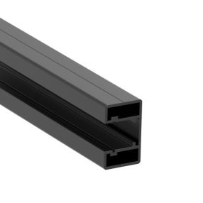   Alumínium kerítés - oszlop U-profil kerítés szereléséhez (48x30)