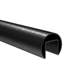 Korlát fekete - nútos körkapaszkodó D42.4 - L=5900mm - AL/6920-042-S-EB - aluminium   Korlát fekete - nútos körkapaszkodó D42.4 - L=5900mm - AL/6920-042-S-EB - aluminium