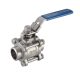 Golyóscsap hegeszthető 3 részes DN010 / 017.3 1.4408 3/8" - Ball valve threaded