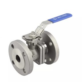 Golyóscsap karimás 2 részes DN025 PN40 1.4408 L=125mm Golyóscsap karimás 2 részes DN025 PN40 1.4408 L=125mm