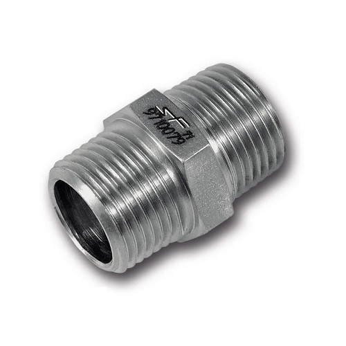 SC - DN15 R1/2" Saválló közcsavar hatlapú 1.4571