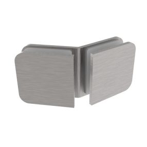   Üvegrendszerek - üvegfal rögzítő elem sarokpánt üvegfalra 45' - GS-304/ZP-904/S