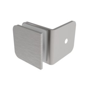  Üvegrendszerek - üvegfal rögzítő elem sarokpánt falra/üvegfalra 90° - GS-304/ZP-907/S
